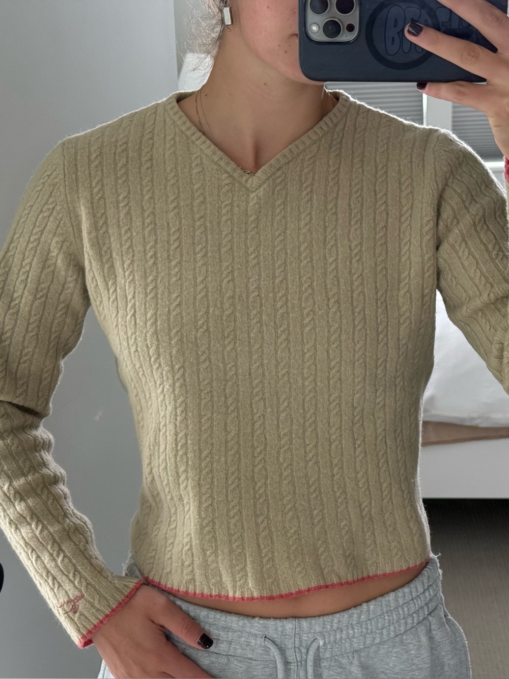 Horny Toad 100% lambswool sweater